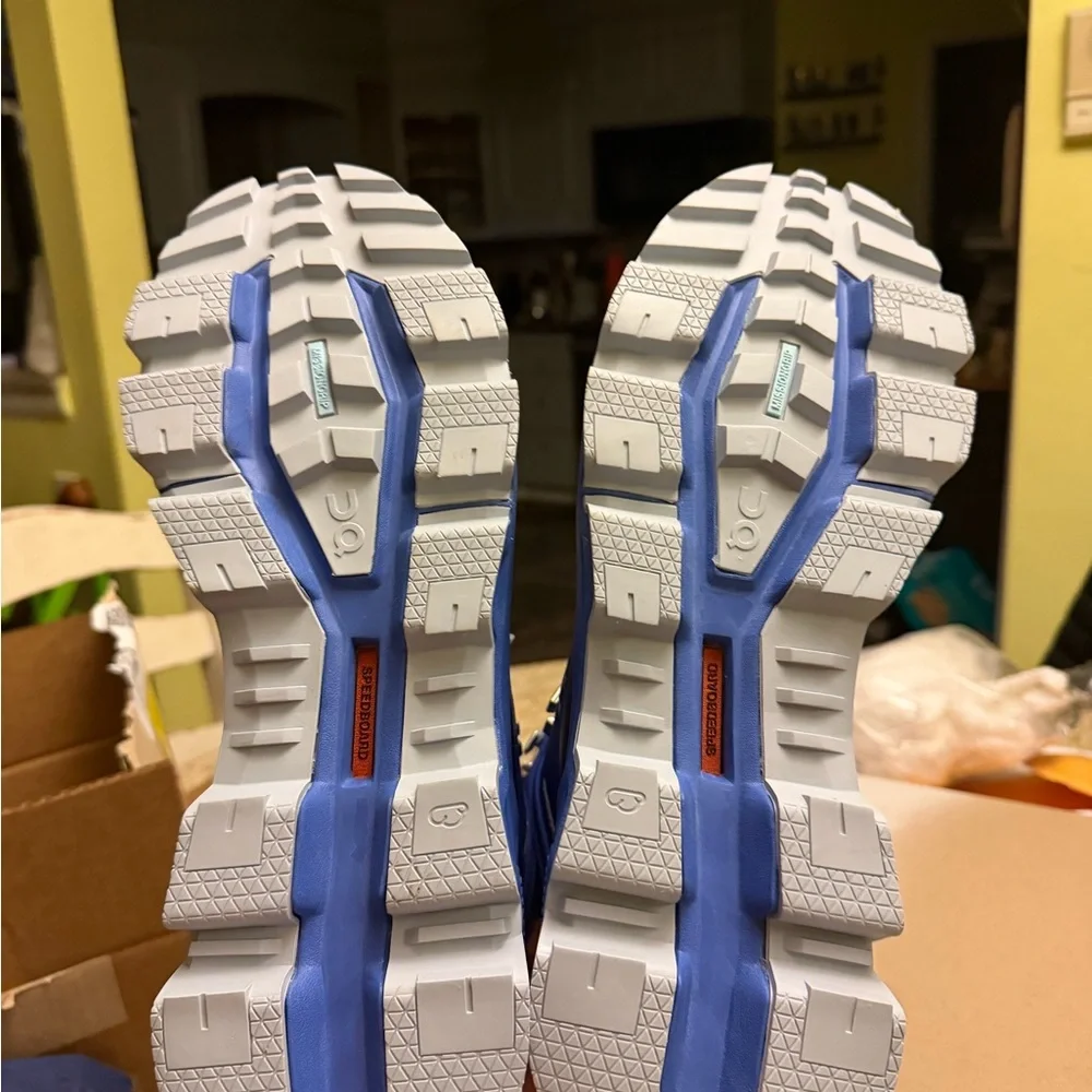 On Running Cloudrock Waterproof 2 Men's Boots in Indigo/Cobalt